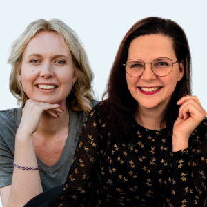 Monique Hof en Iris Reimert
