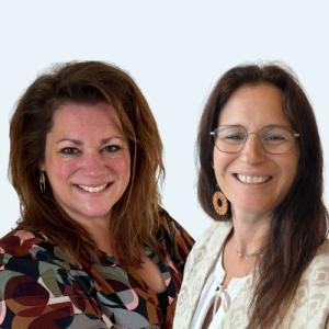 Peggy Aarden en Hanneke Korthout-Hameete