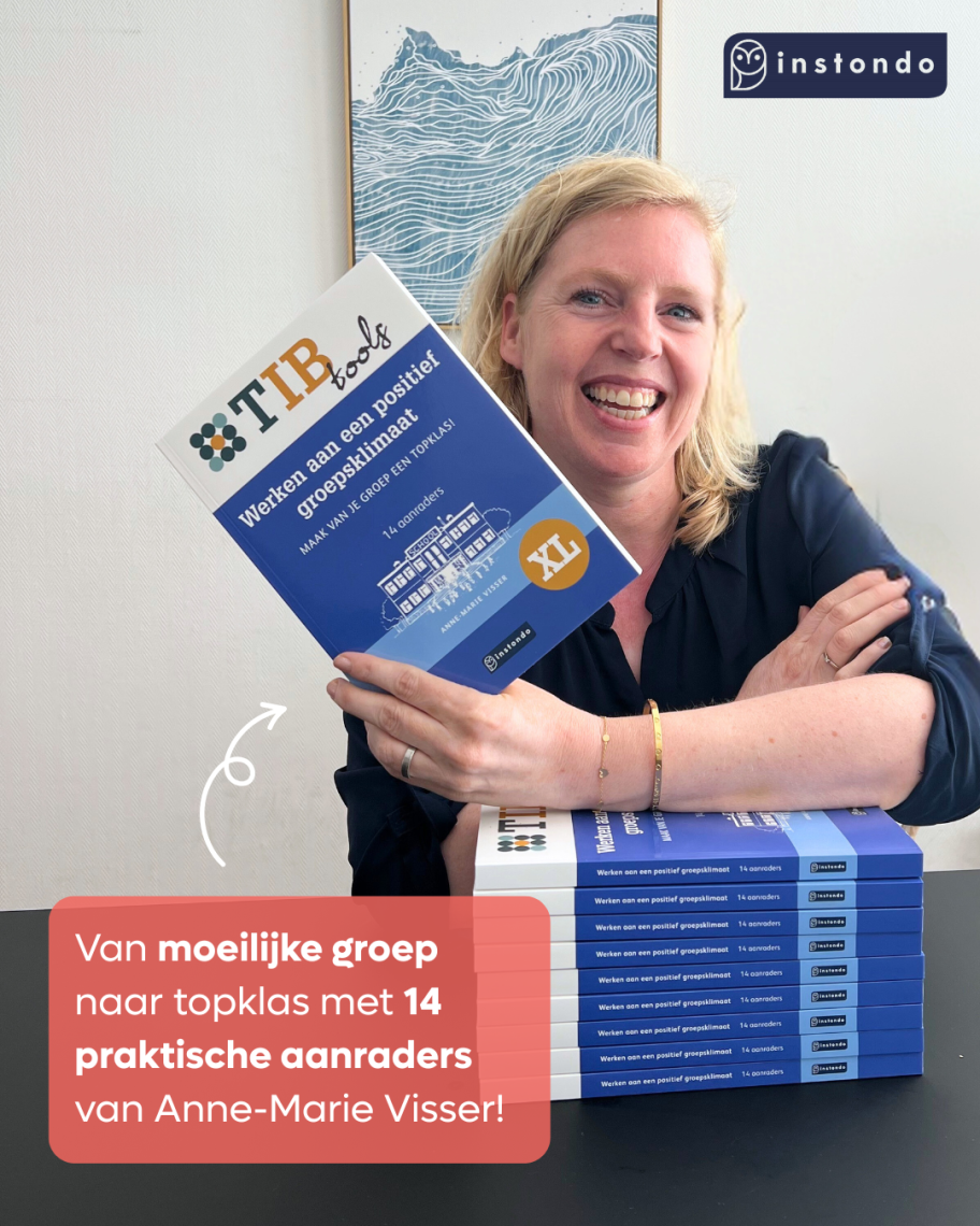 Anne-Marie Visser met de TIBtool XL