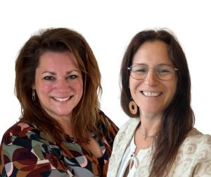 Peggy Aarden en Hanneke Korthout-Hameete