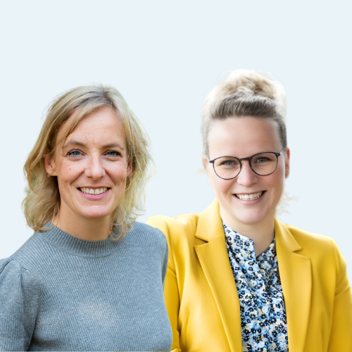 Vivian van Alem en Mieke Michiels