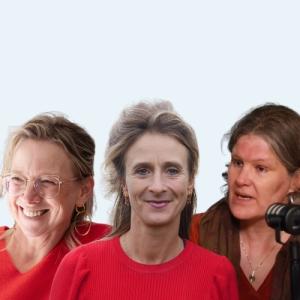 Marijke Welten, Sarah Torenstra-Brinkers en Sofie Sergeant